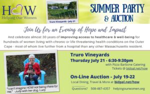 2022 Summer Party & Auction Flyer