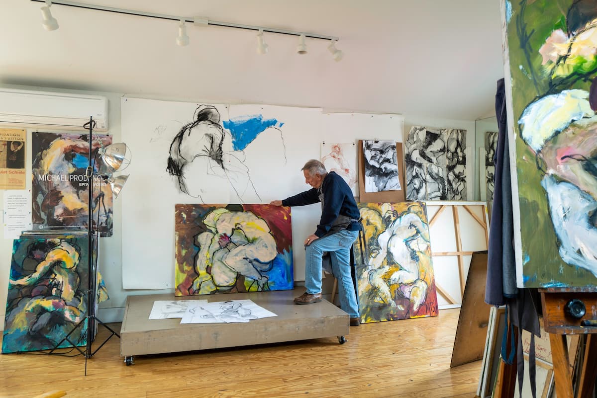 Michael Prodanou in Studio