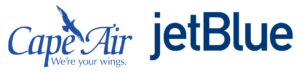 Cape Air and JetBlue Logos