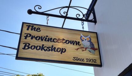 Provincetown Bookshop Sign